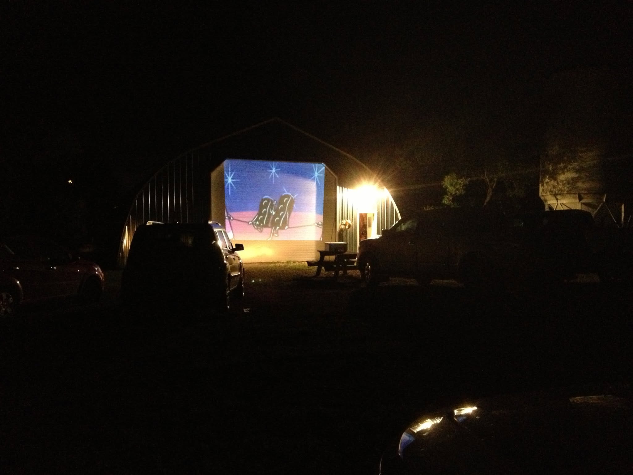 The Dacotah Drive-In in Dacotah, Manitoba